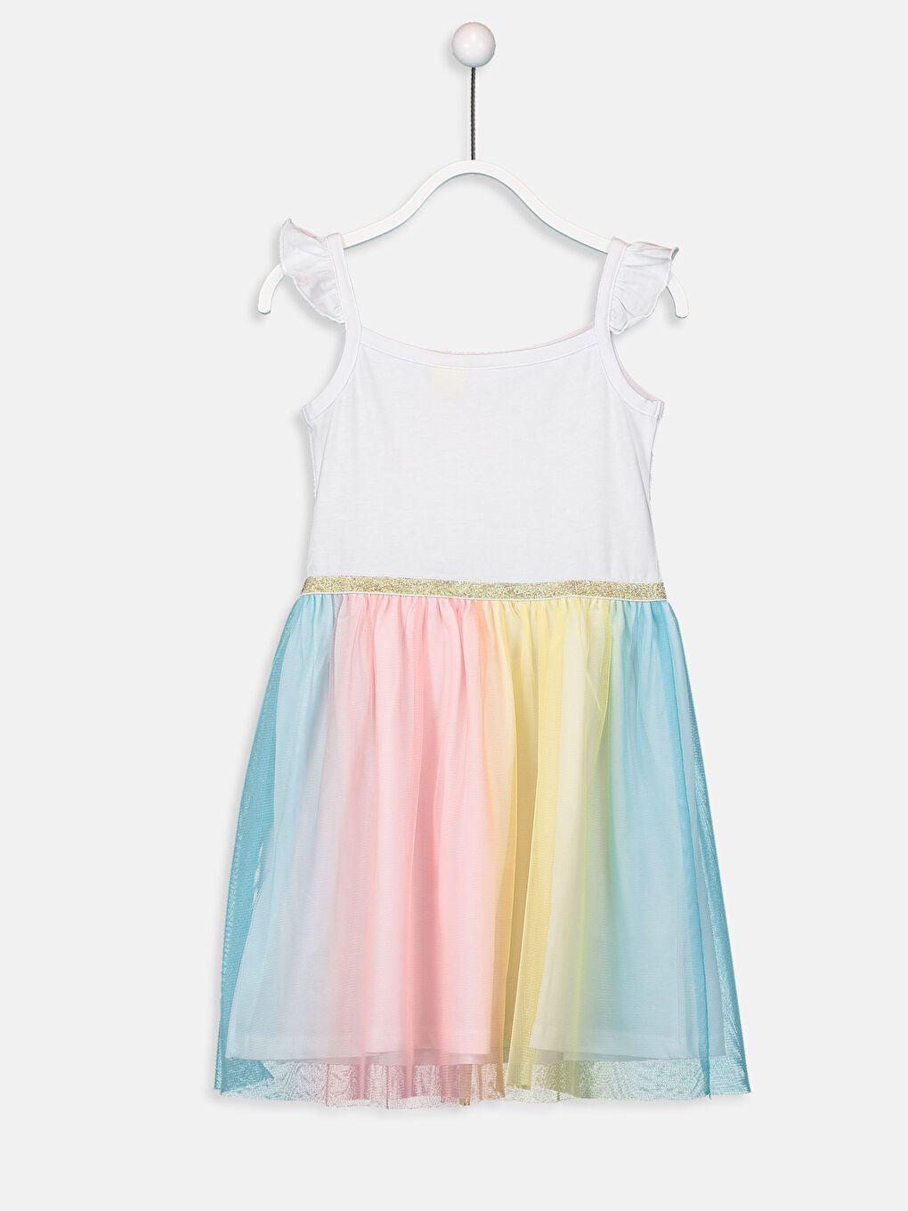 Beyaz Kız Çocuk Gecelik-1