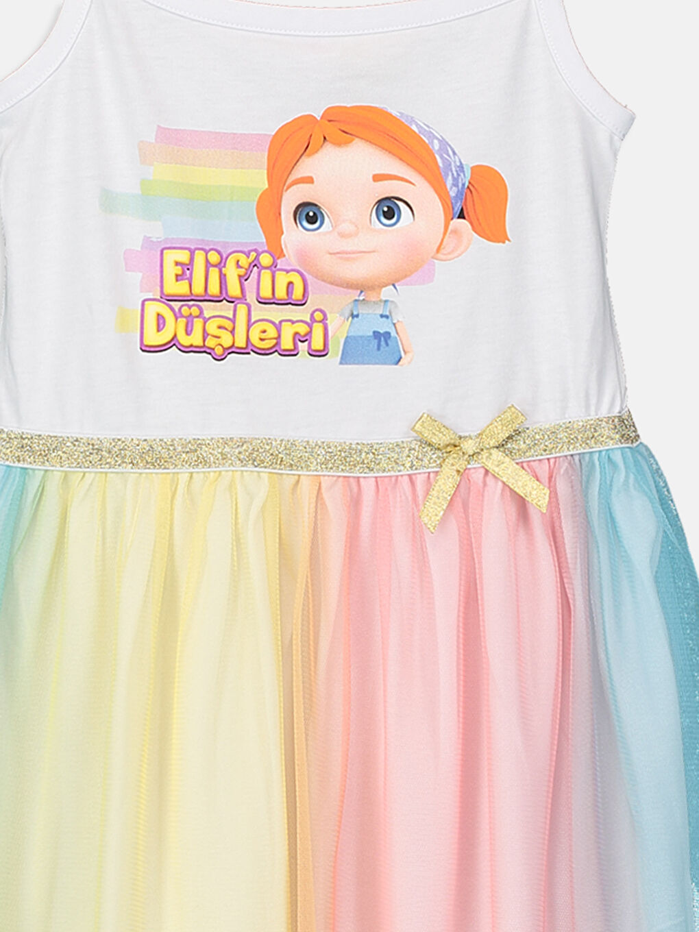 Beyaz Kız Çocuk Gecelik-2