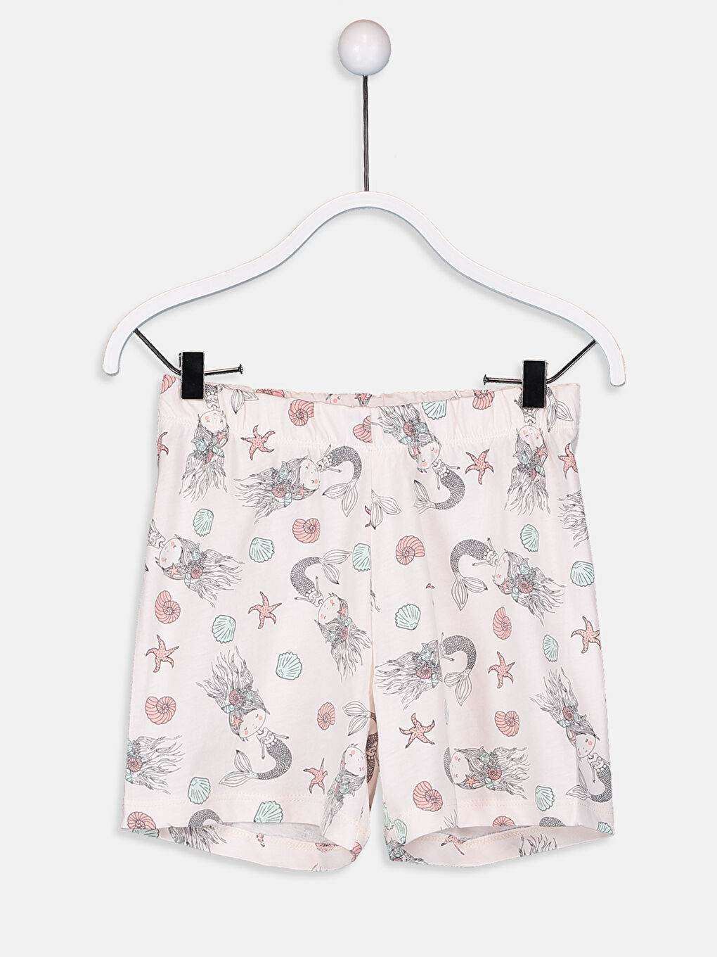 Beyaz Kız Çocuk Pijama Takım-3