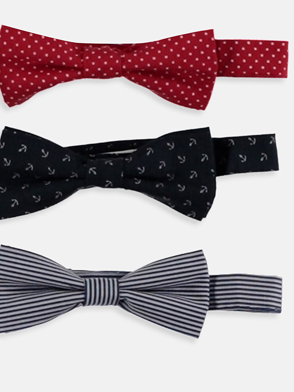 Unisex Blue Bow Tie-1