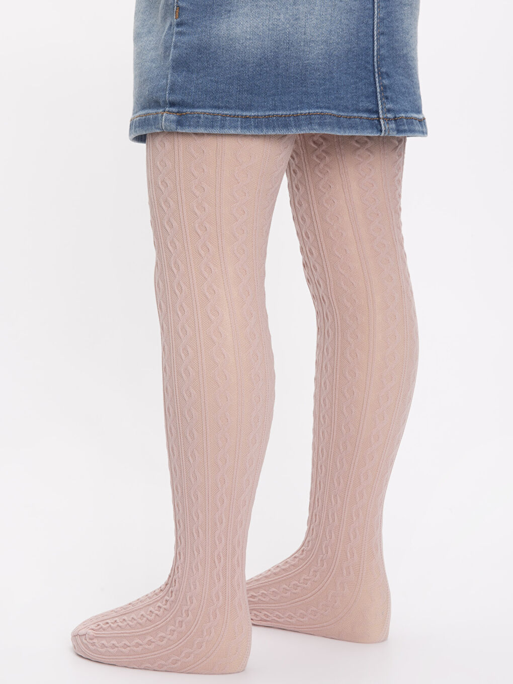 Bordo Külotlu Çorap-7