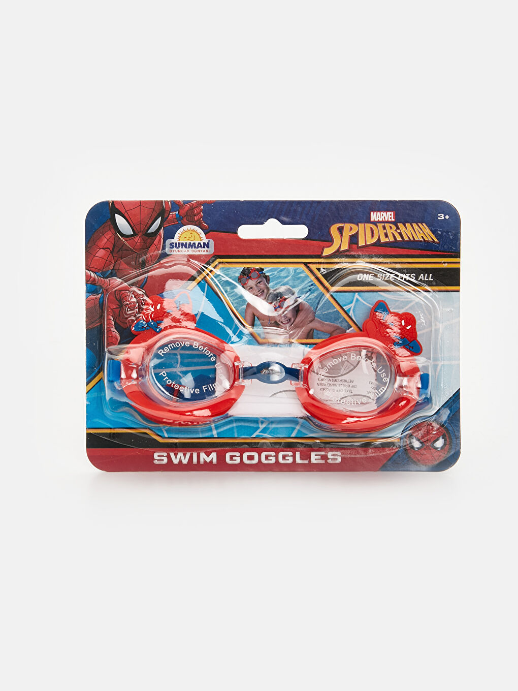 Karışık Erkek Çocuk Spırderman Deniz Gözlüğü