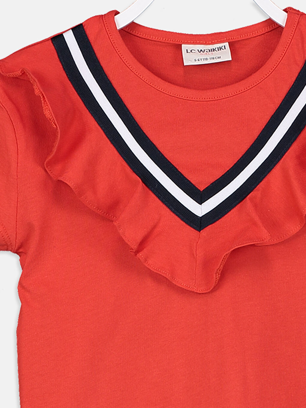 T-shirt ROUGE Fille-2