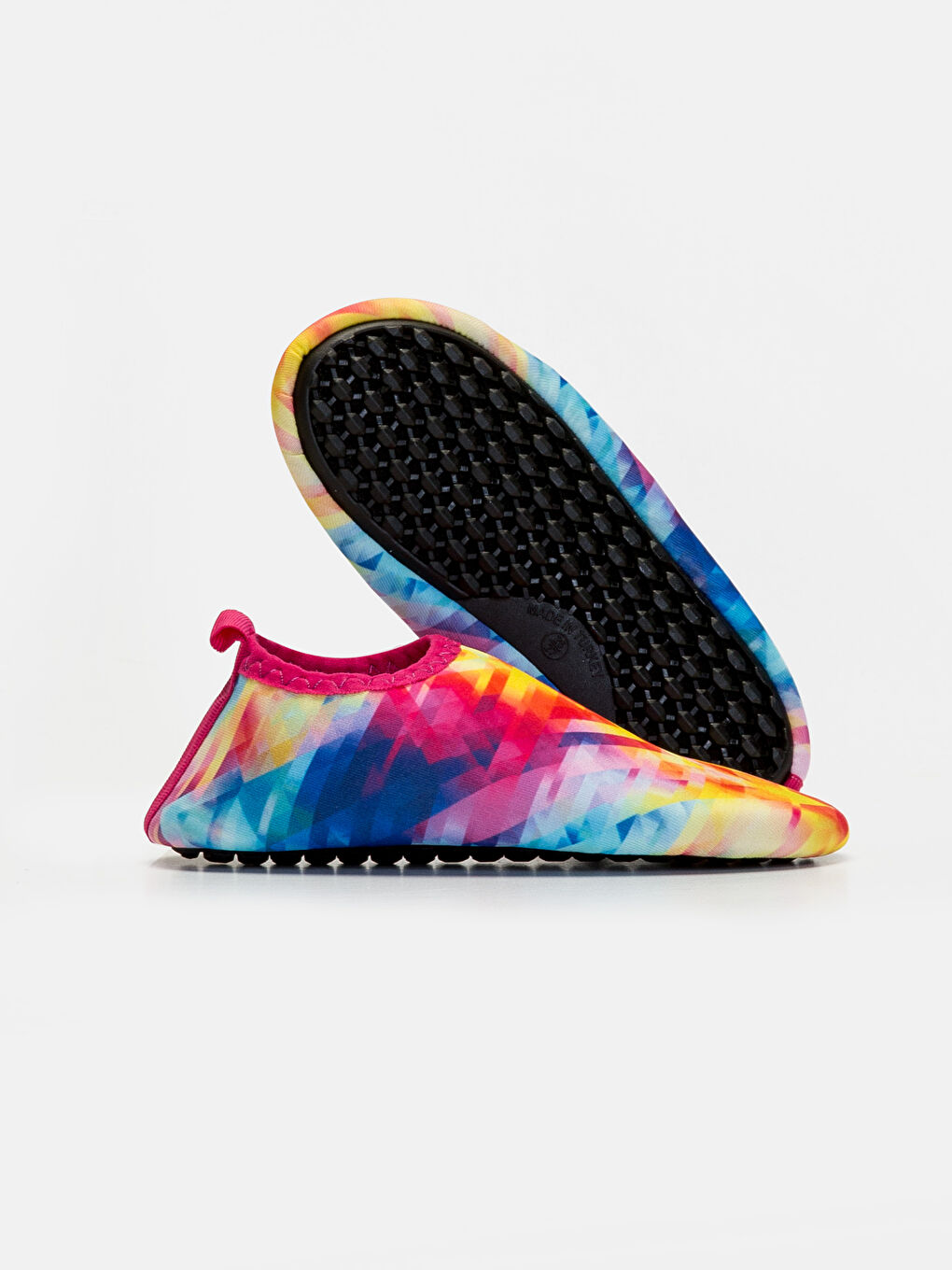 Karışık Kız Çocuk Kontrast Renkli Deniz Ayakkabısı-2