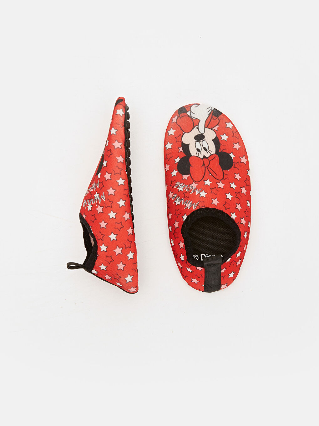Kırmızı Kız Çocuk Minnie Mouse Lisanslı Deniz Ayakkabısı-1