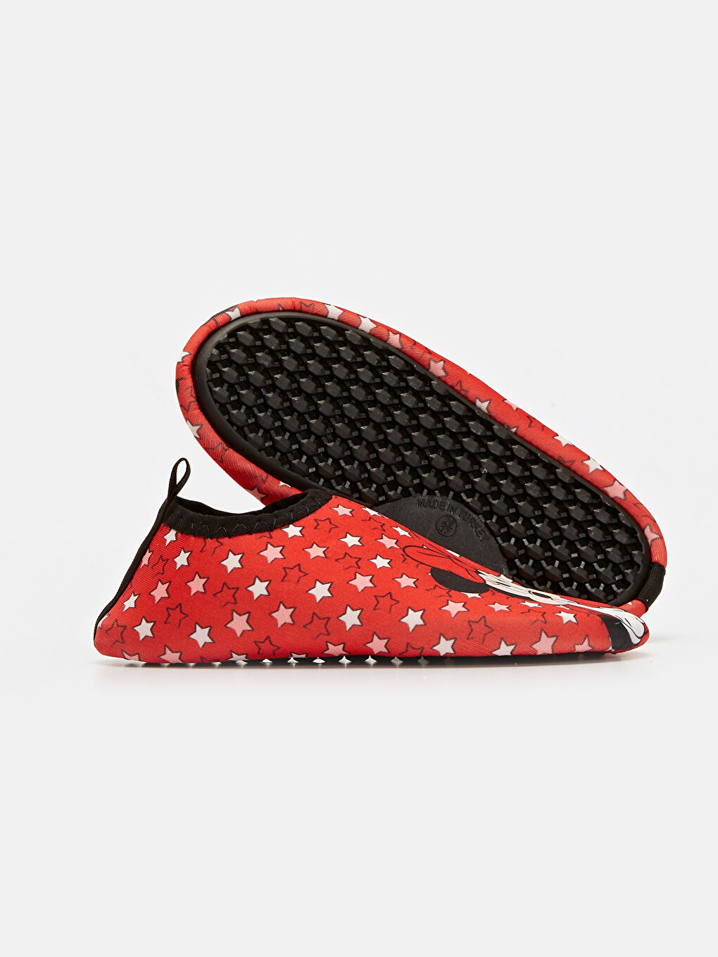 Kırmızı Kız Çocuk Minnie Mouse Lisanslı Deniz Ayakkabısı-2