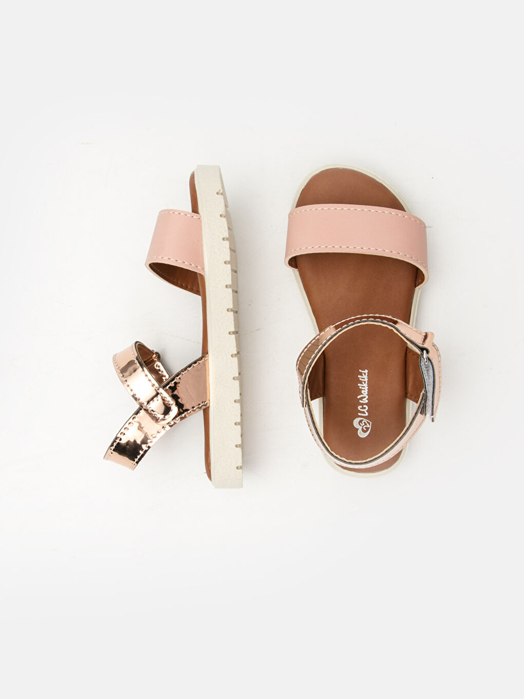 Açık Pembe Sandalet-1