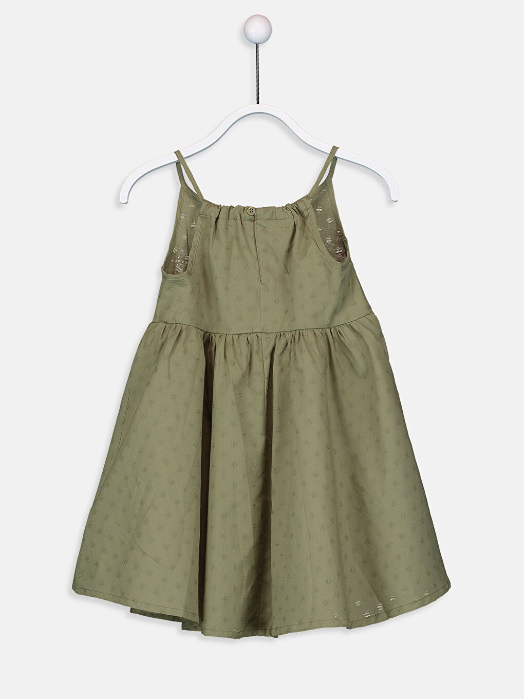 فستان كاكي فتاة-1