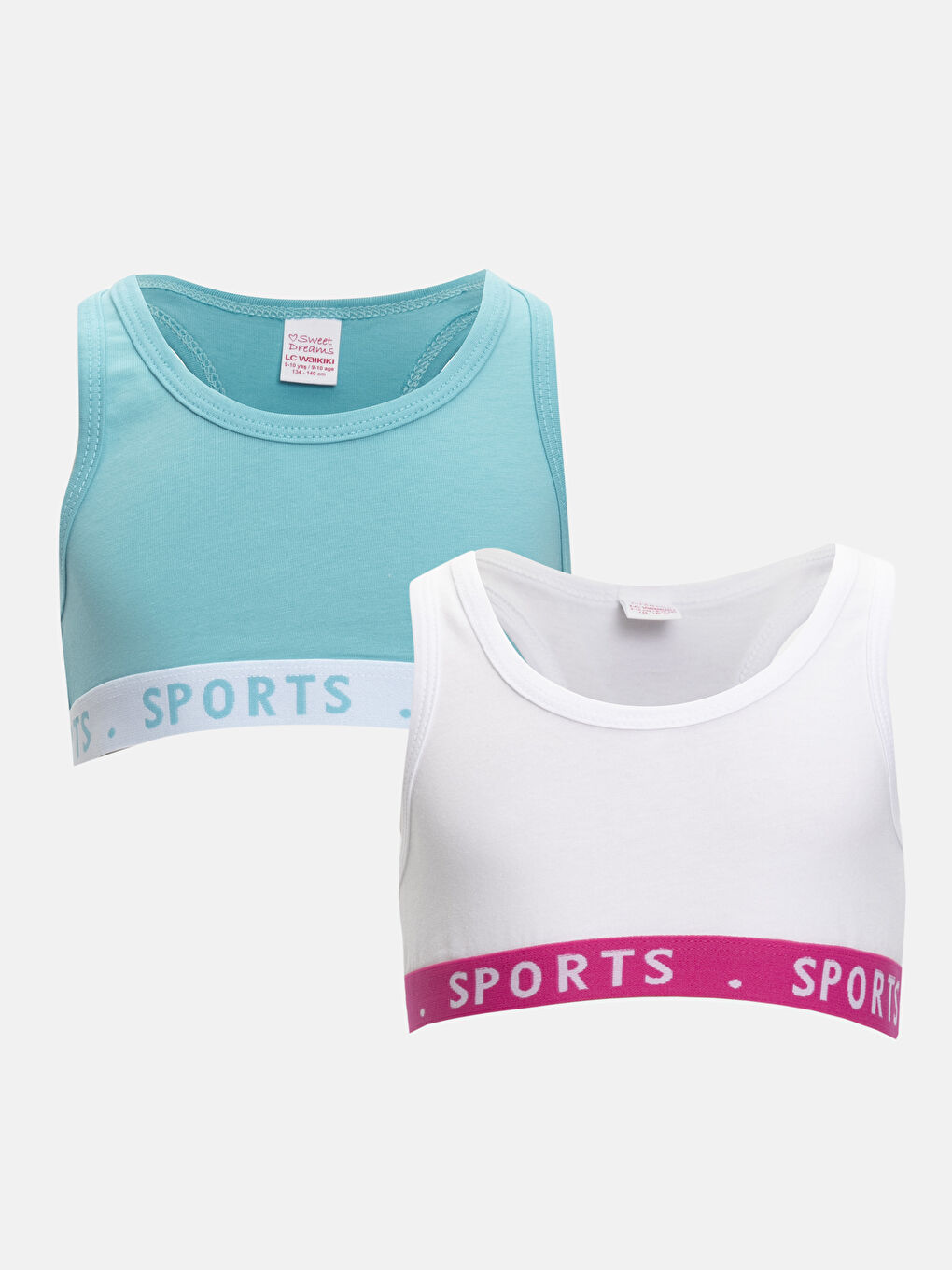 Майка-топ для девочки с принтом-слоганом