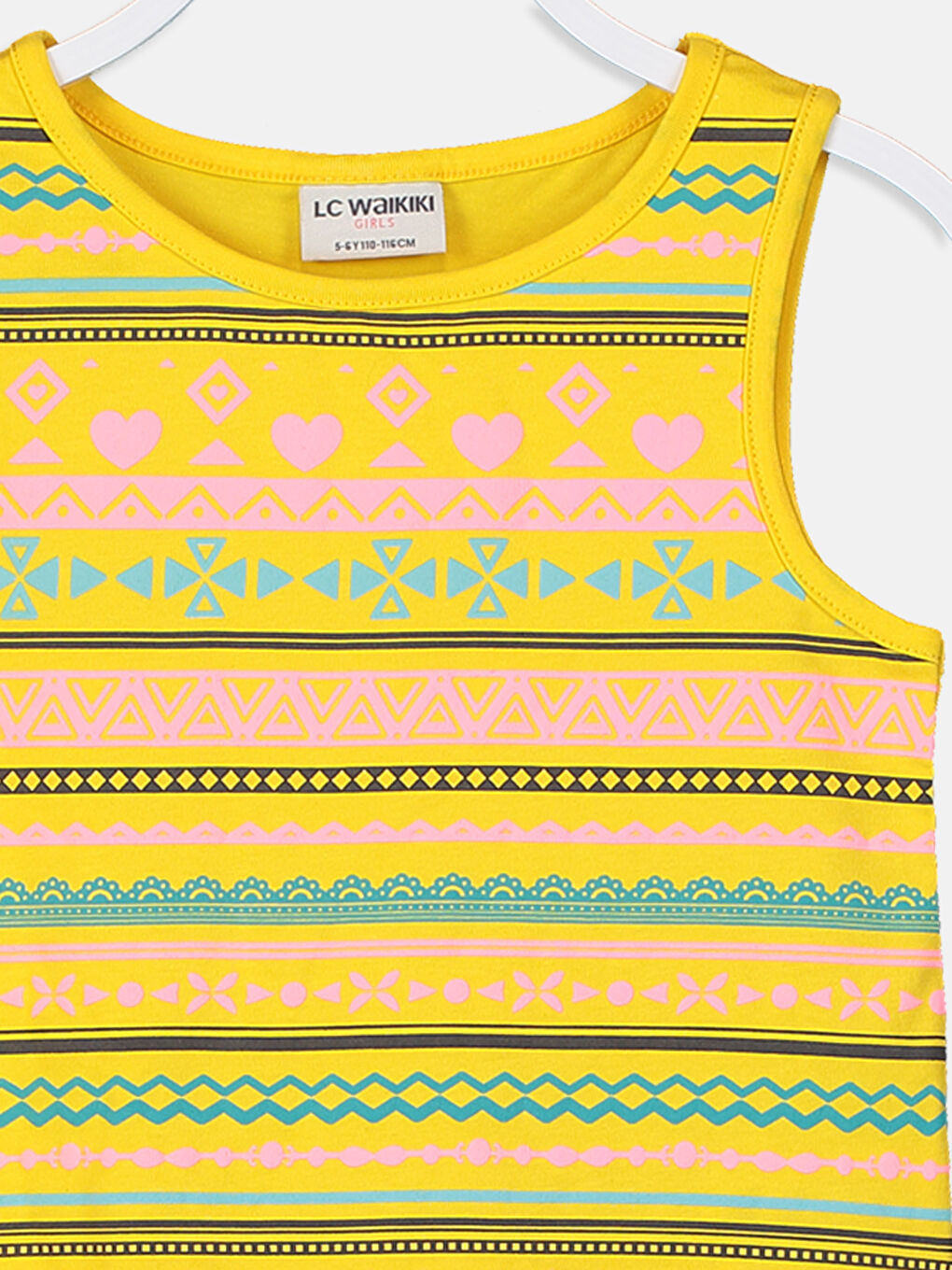 Débardeur JAUNE Fille-2