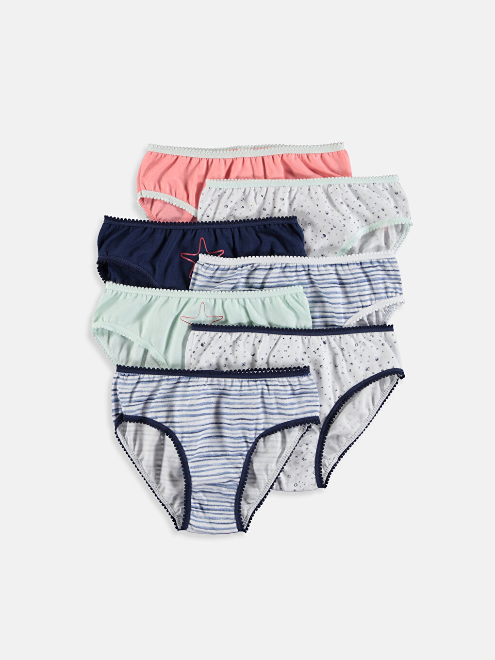LCW Kids Girl WHITE Knickers -9SJ172Z4-LU8