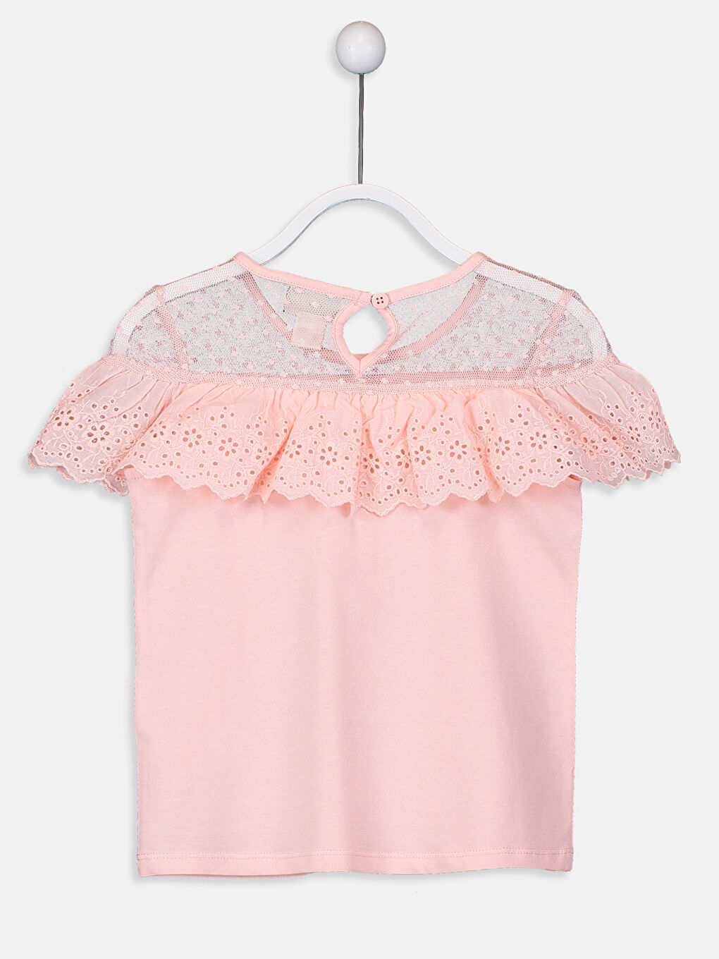 Дівчина РОЖЕВИЙ Футболка-1