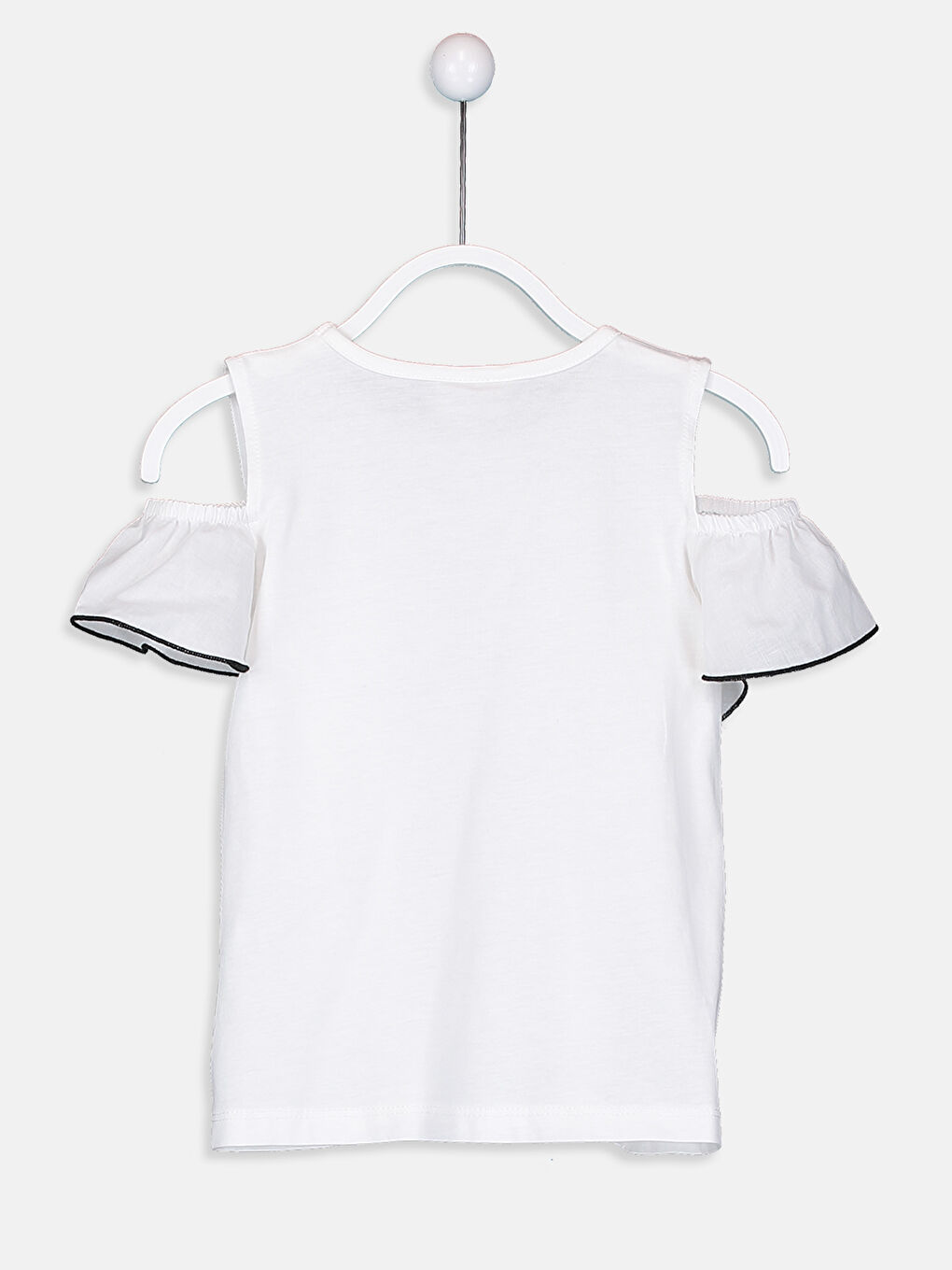 Дівчина СІРО-ЖОВТИЙ Футболка-1