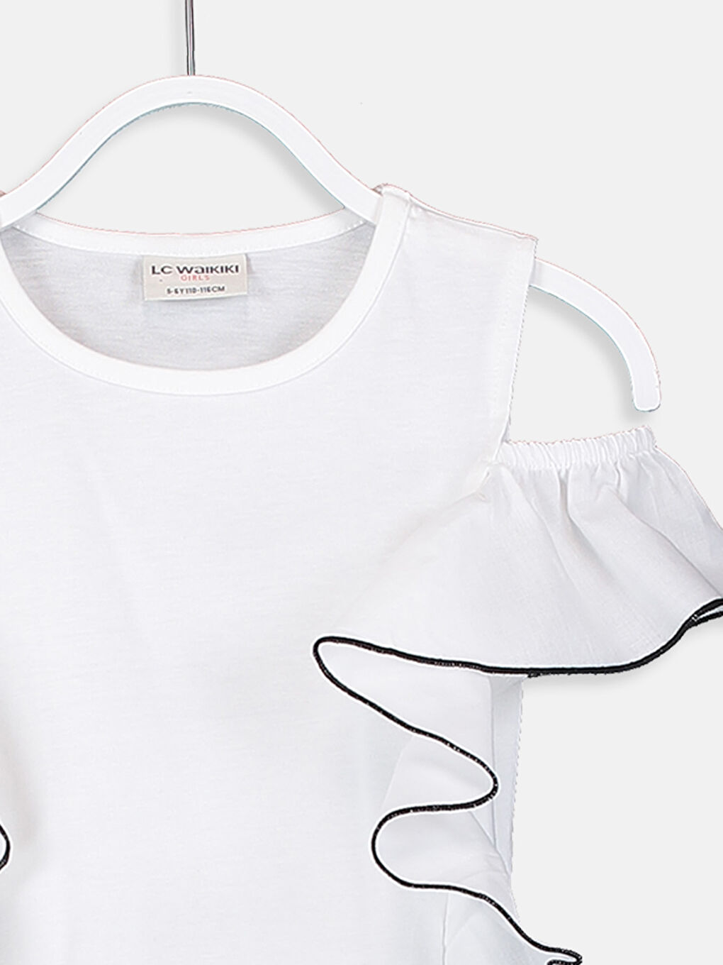 Дівчина СІРО-ЖОВТИЙ Футболка-2