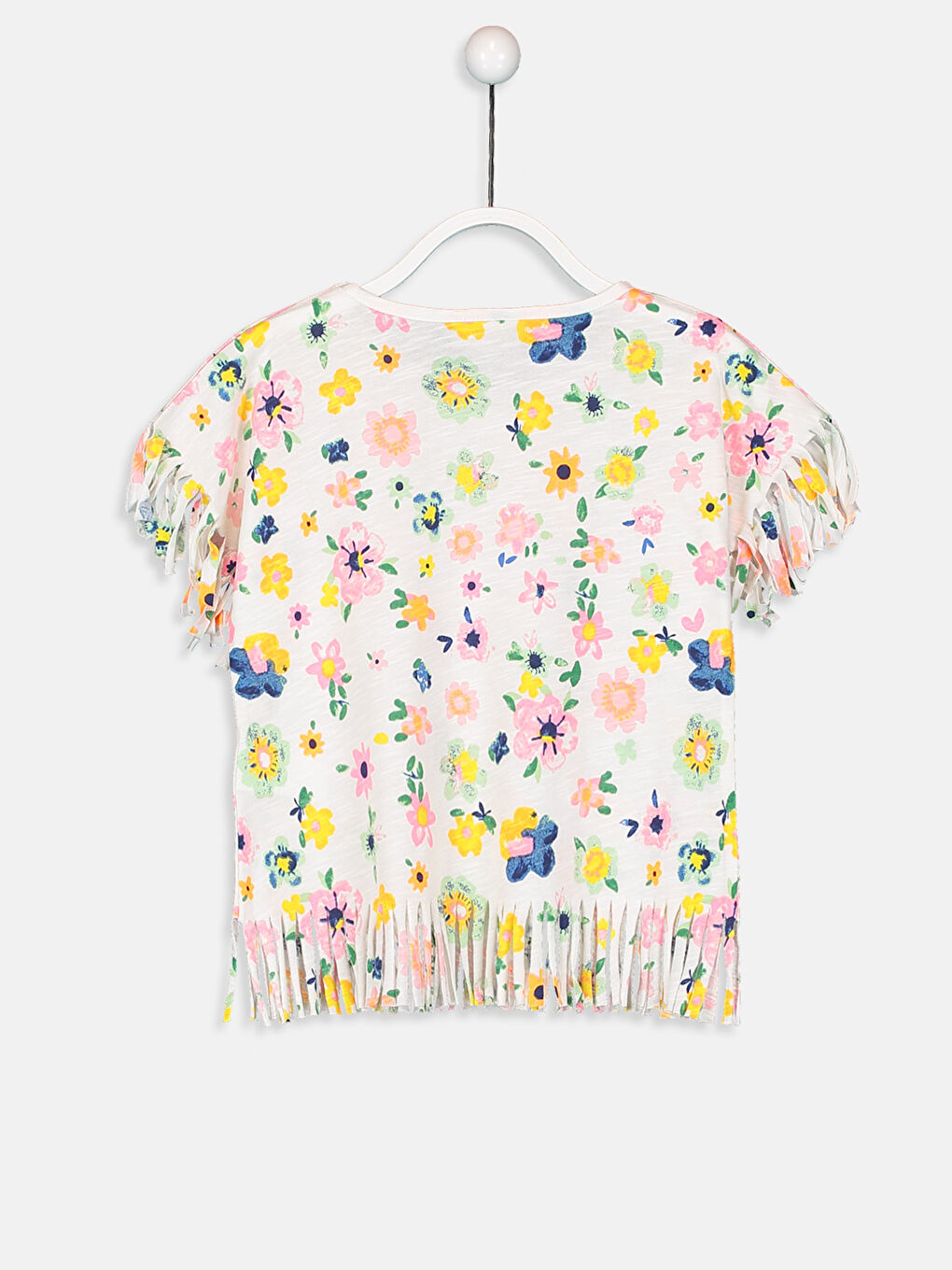 Дівчина СІРО-ЖОВТИЙ Футболка-1