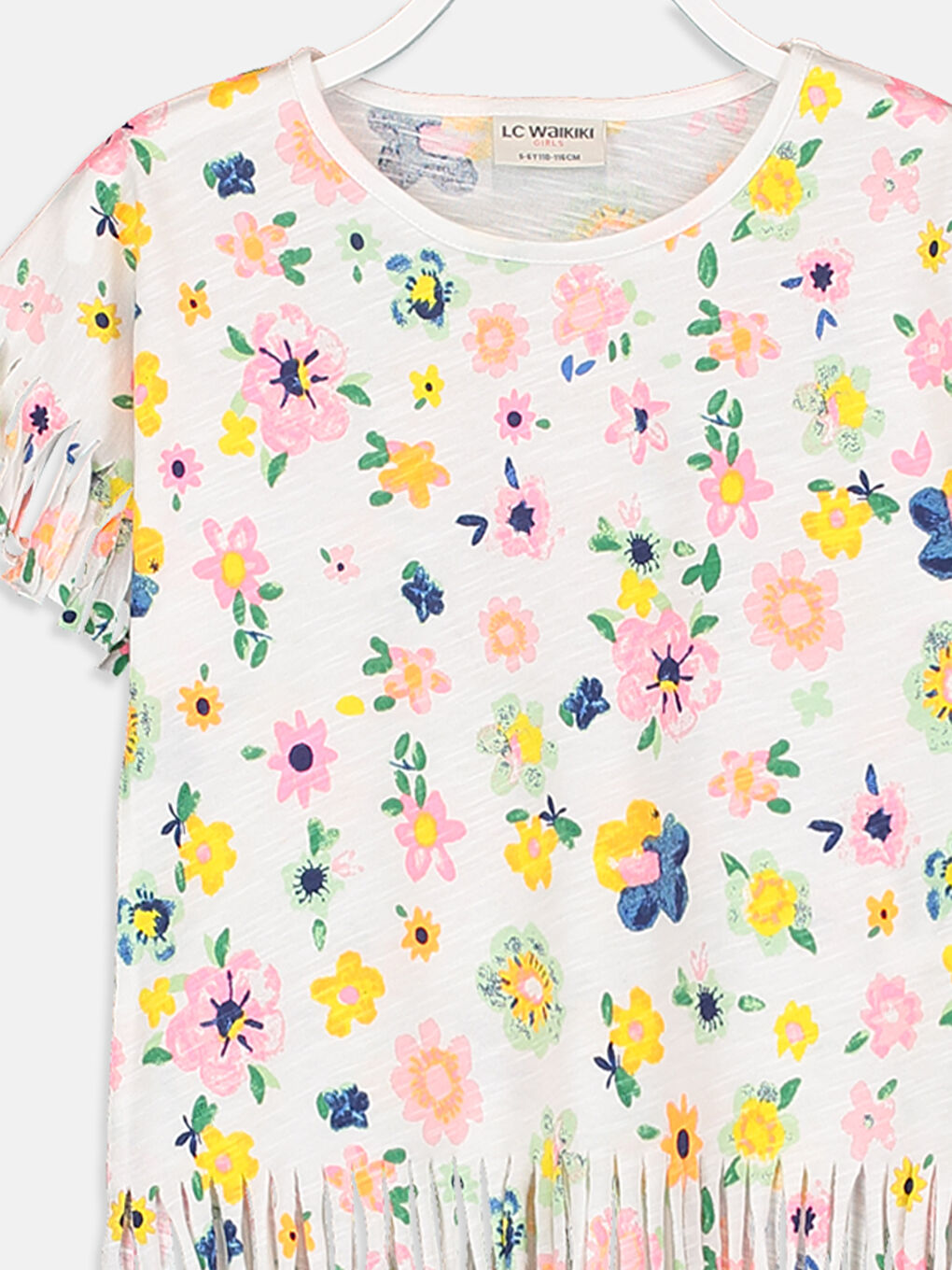 Дівчина СІРО-ЖОВТИЙ Футболка-2