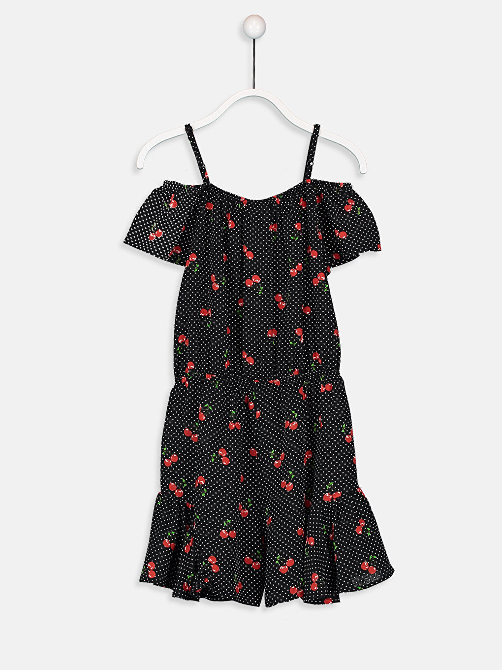 Девочки Черный Комбинезон-1