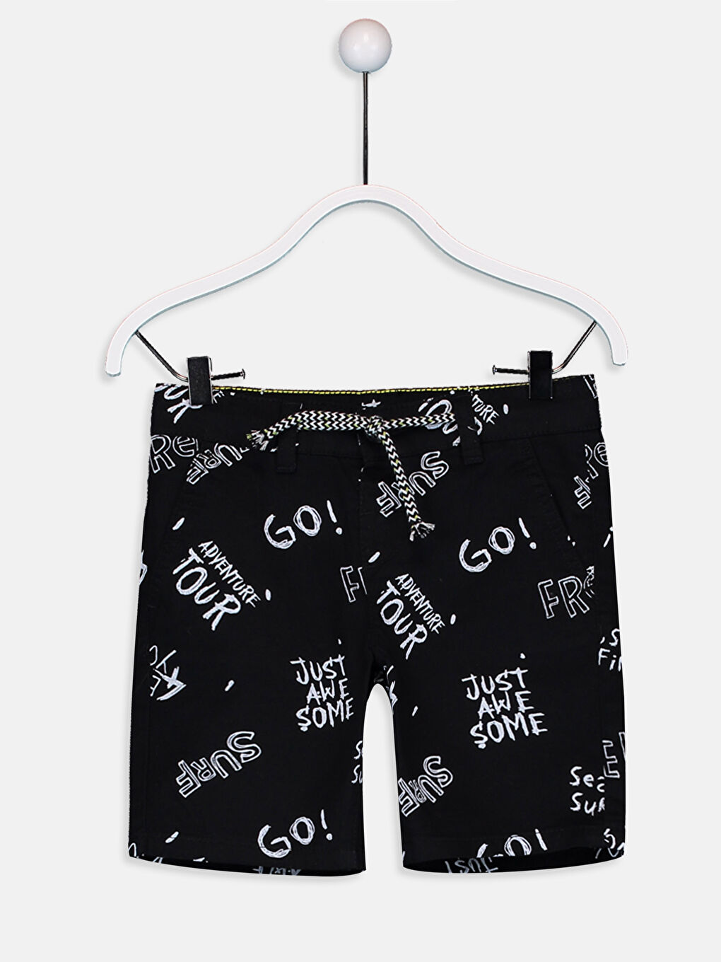 Short en coton pour garçon