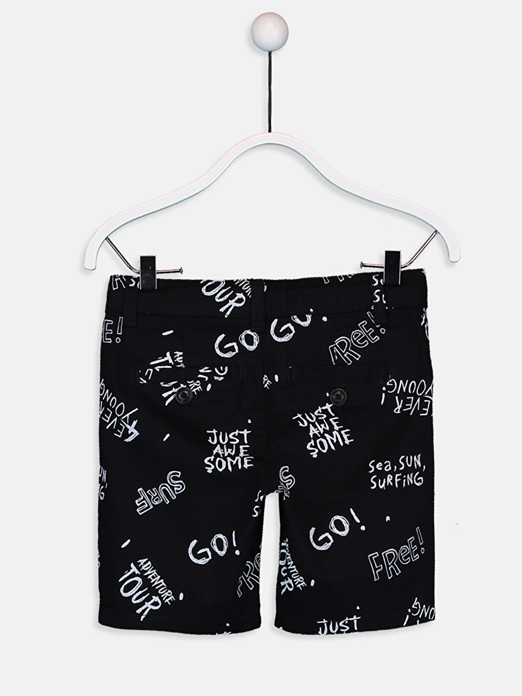 Short en coton pour garçon-1