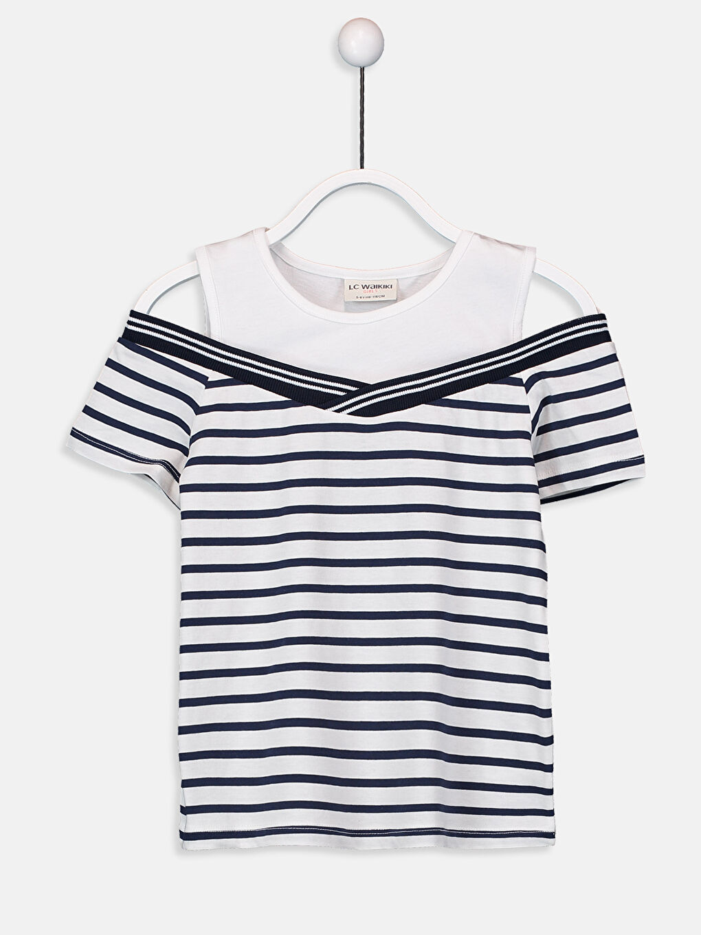 Дівчина ТЕМНО-СИНІЙ Футболка