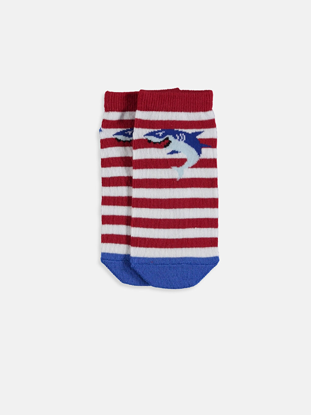 Karışık Renk İpliği Boyalı Patik Çorap-1