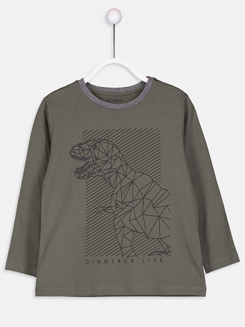 Haki Pijama Takım-3