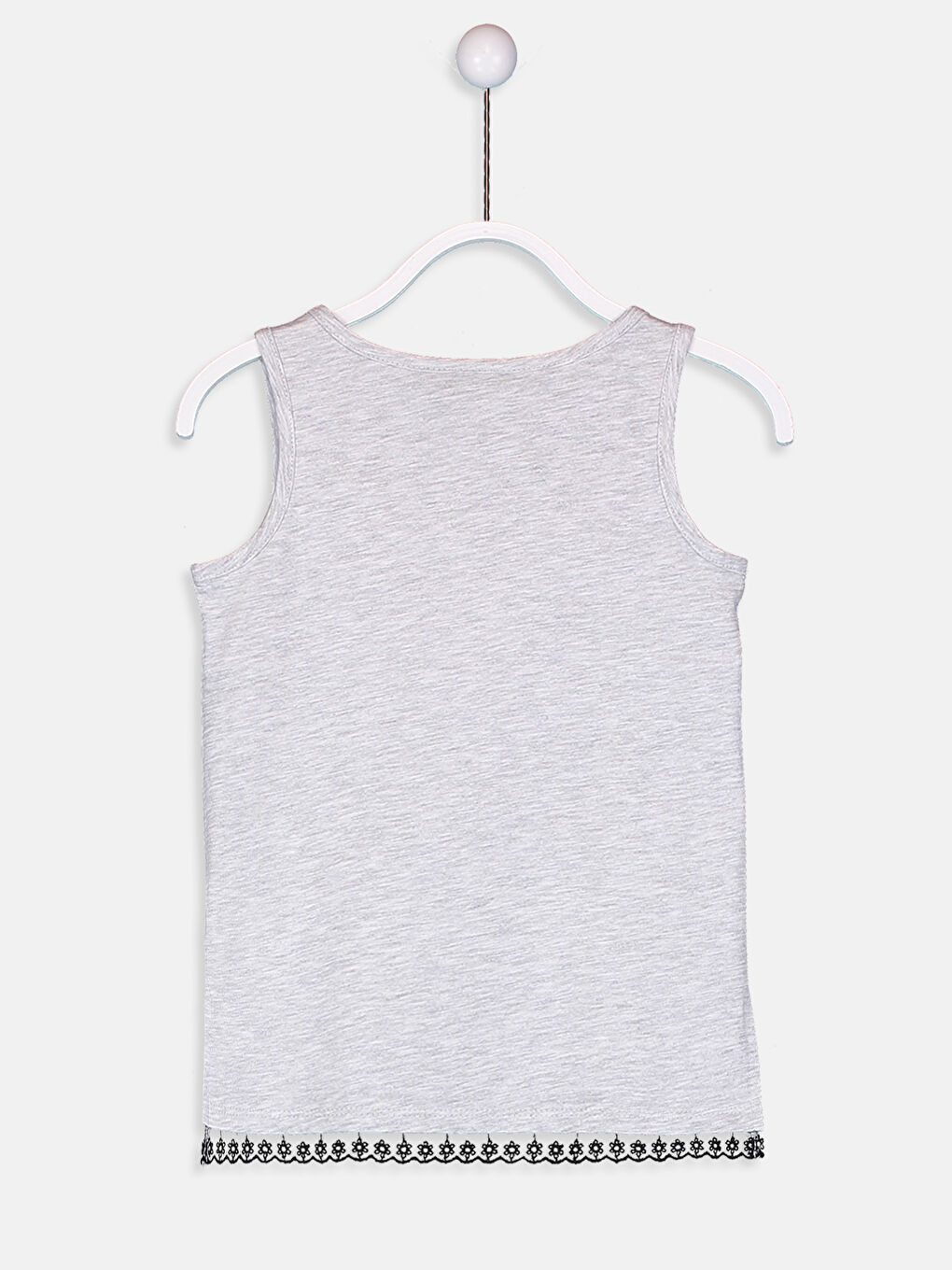LCW Kids Girl GREY Tank Top -9SL261Z4-CY9