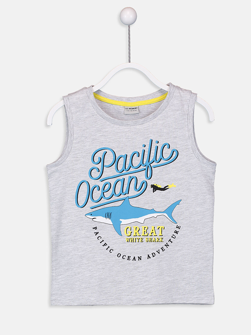 Açık Gri Melanj Atlet