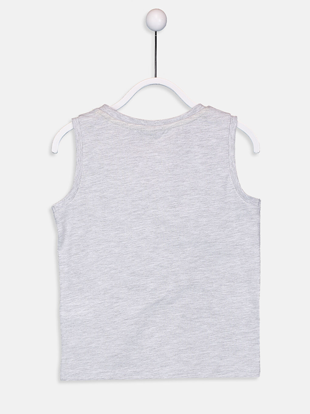 Açık Gri Melanj Atlet-1