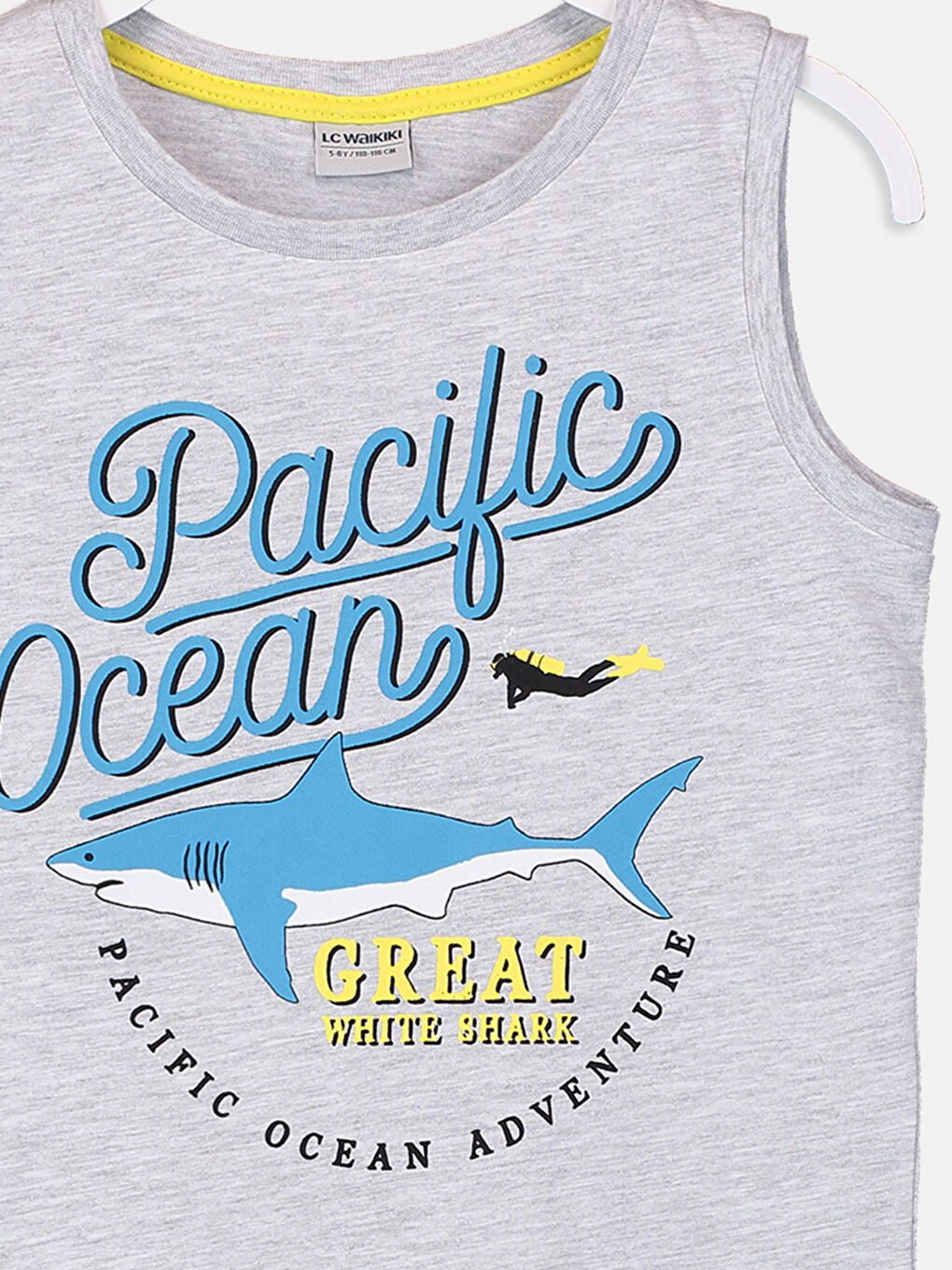 Açık Gri Melanj Atlet-2