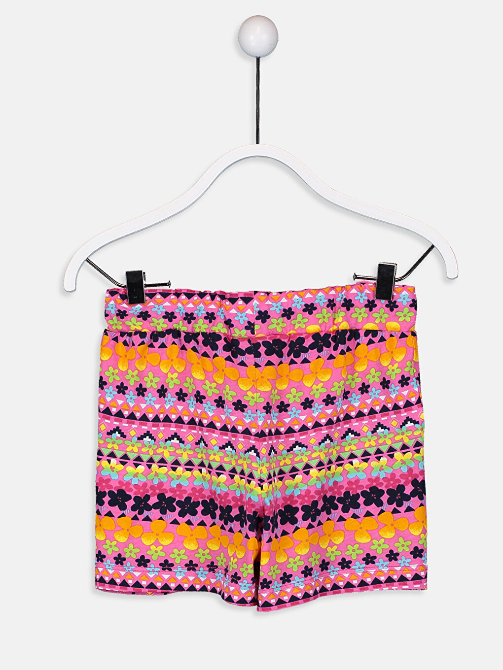 Girl Pink Shorts-1