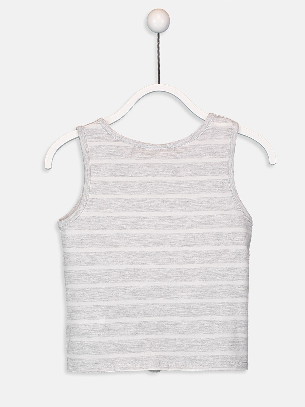 LCW Kids Girl GREY Tank Top -9SM565Z4-LAK