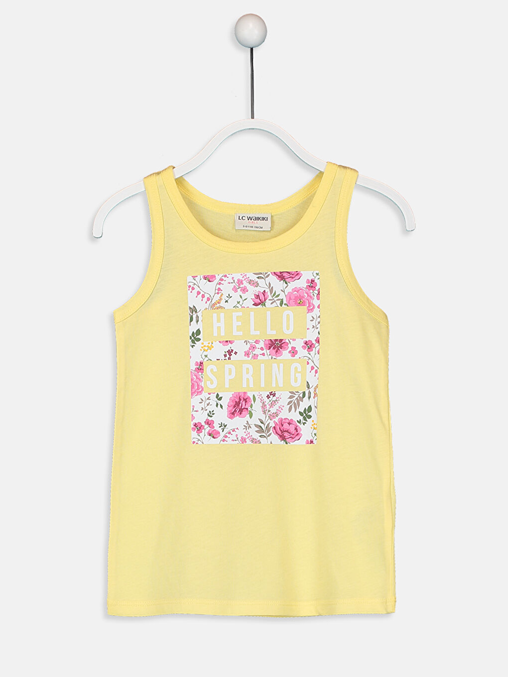 Débardeur JAUNE Fille