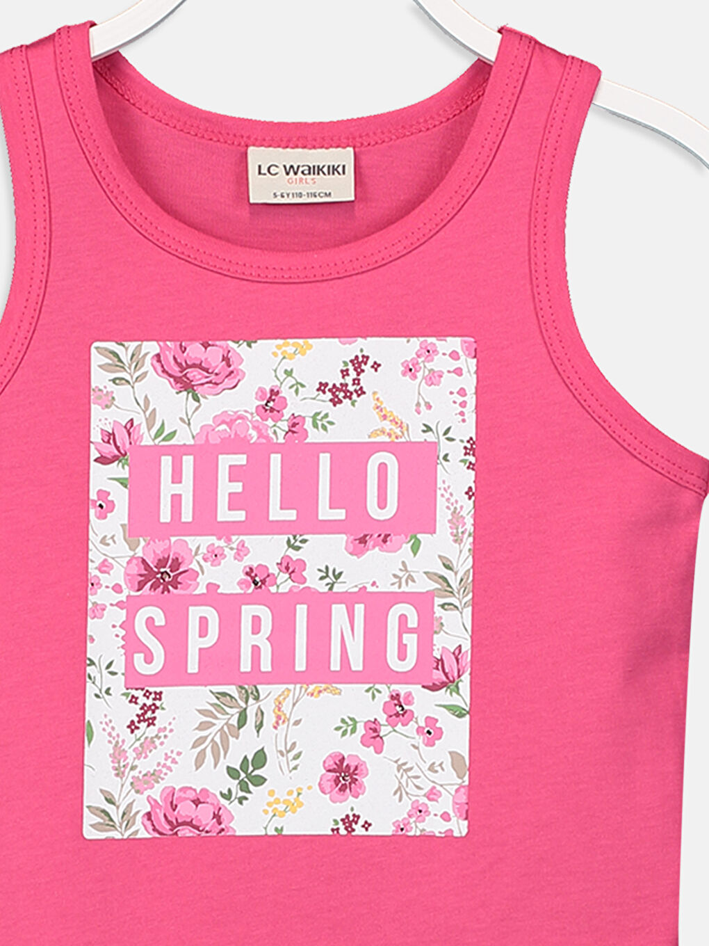 Girl FUCHSIA Tank Top-2