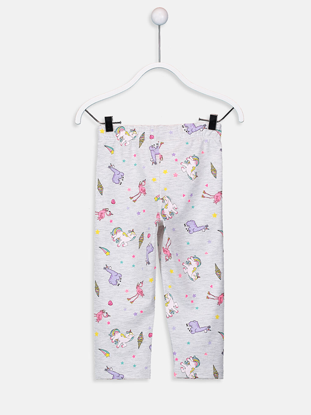 Girl GREY Leggings-1