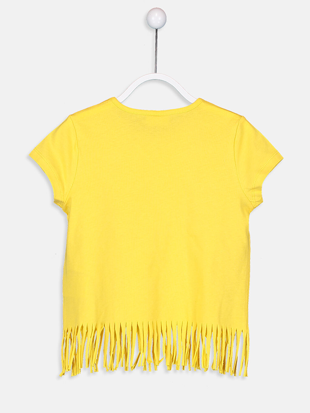 Девочки Жёлтый Футболка-1