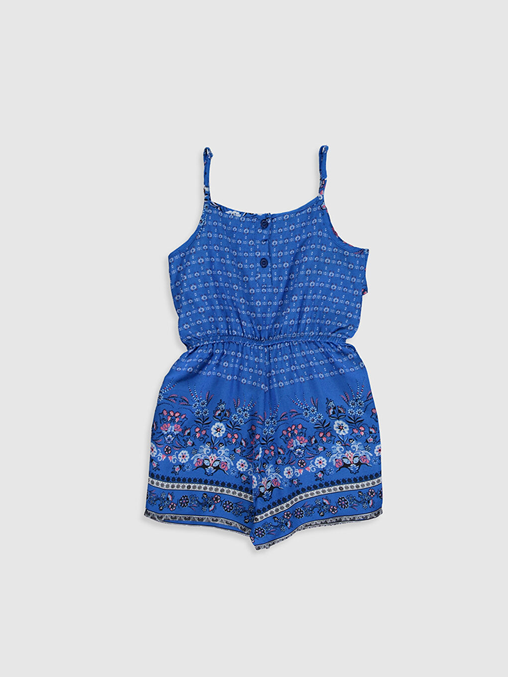 Lacivert Kız Çocuk Tulum-1