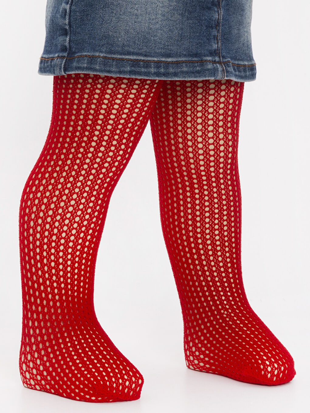 Kırmızı Külotlu Çorap-1