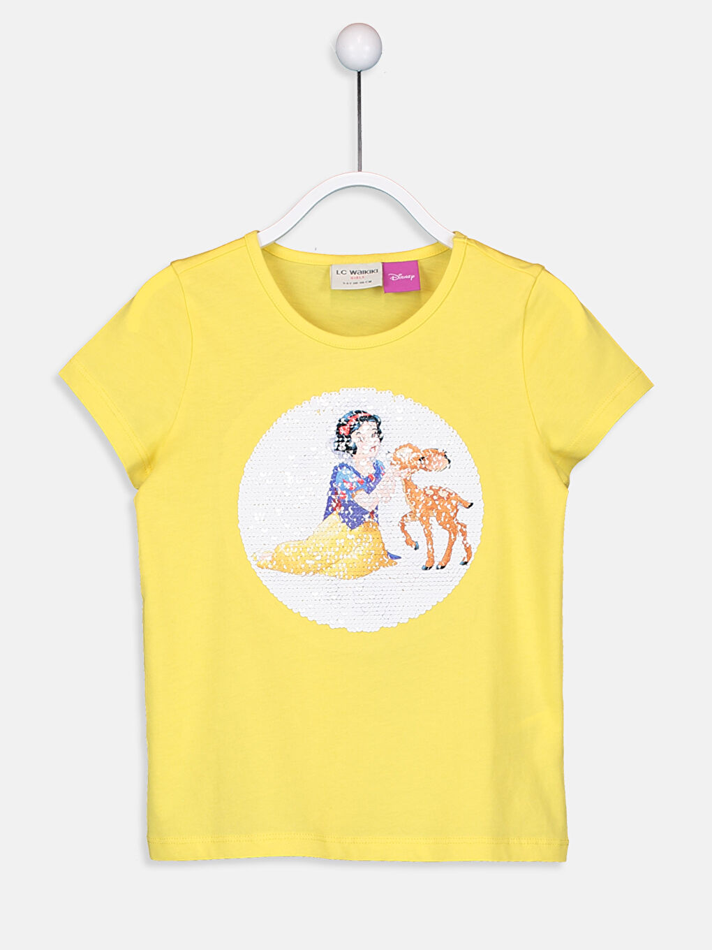 ゆき☺︎‬♥‪☺︎‬‪☺︎‬ LCW Kids Crew Neck Printed Short Sleeve Girl's T-Shirt and