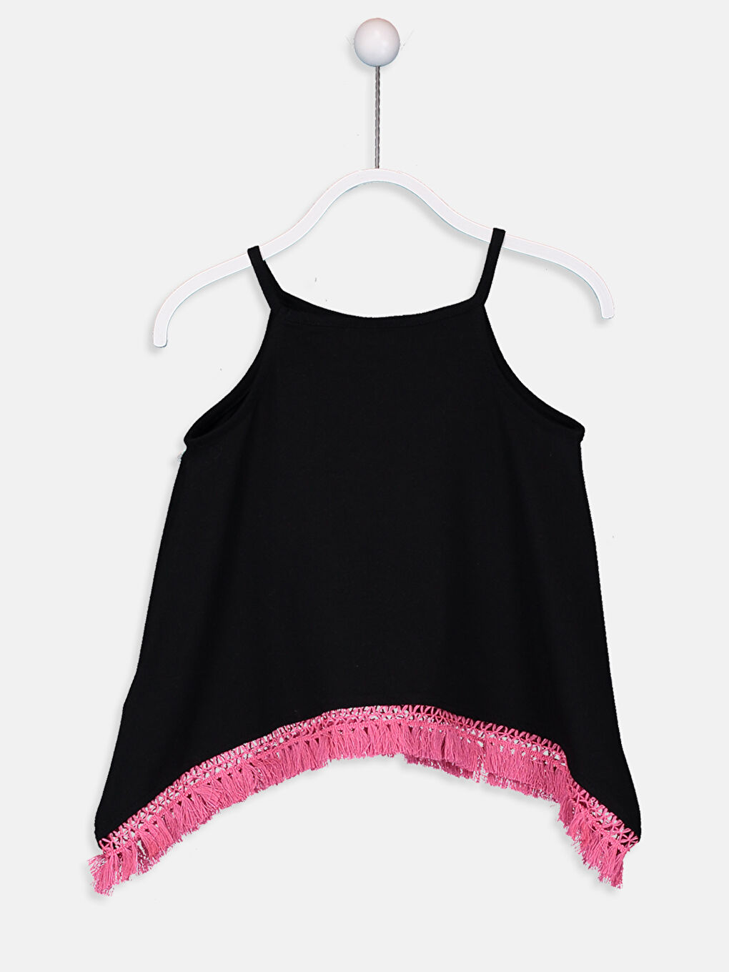 Спортивная Майка для Девочки с Круглым Вырезом-1