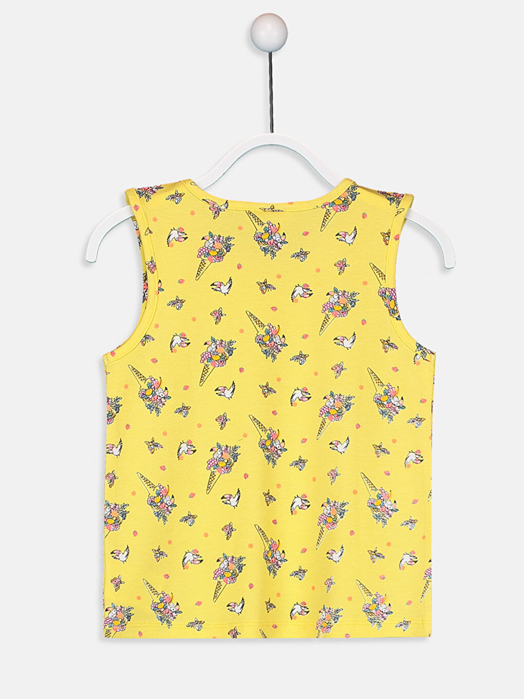 Débardeur JAUNE Fille-1