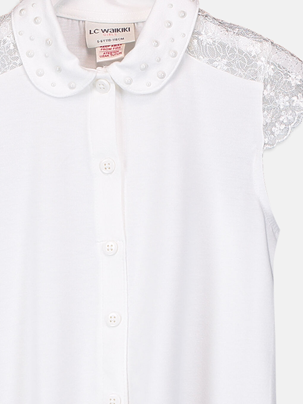 Girl ECRU Tank Top-2