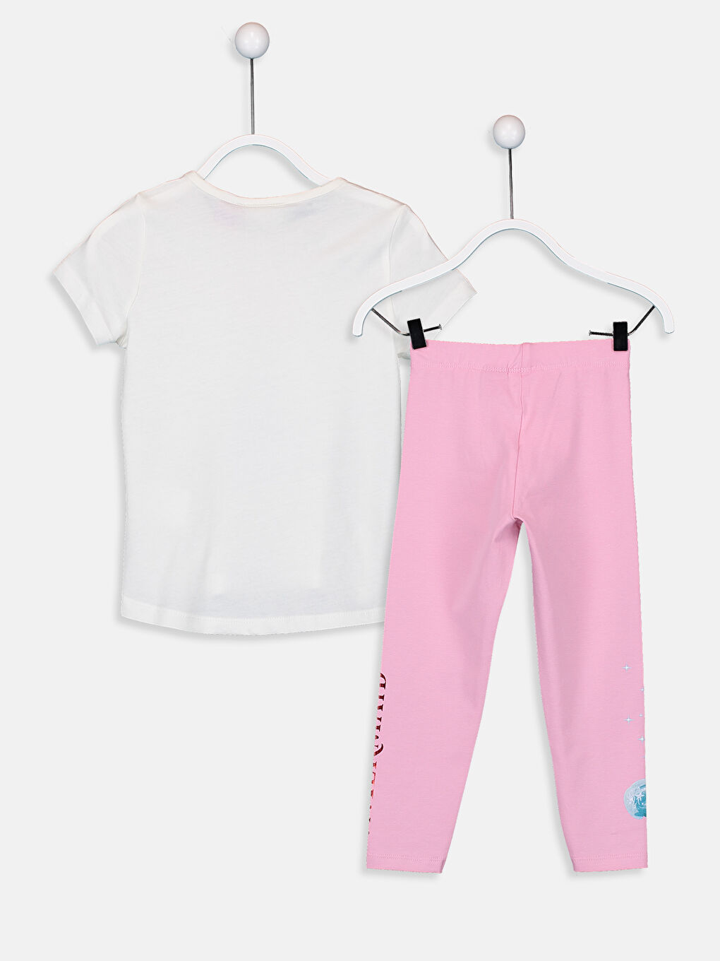 Момиче Екрю Комплект-1