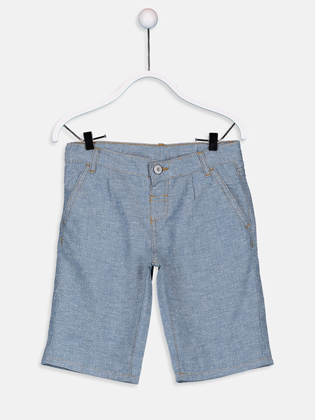 Short en jean VERT Garçon