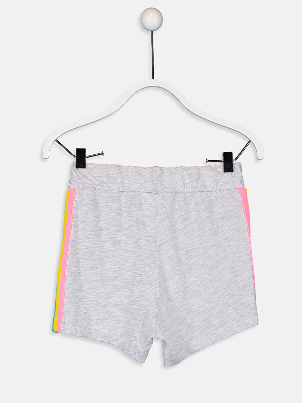 Kar Beyazı Melanj Şort-1