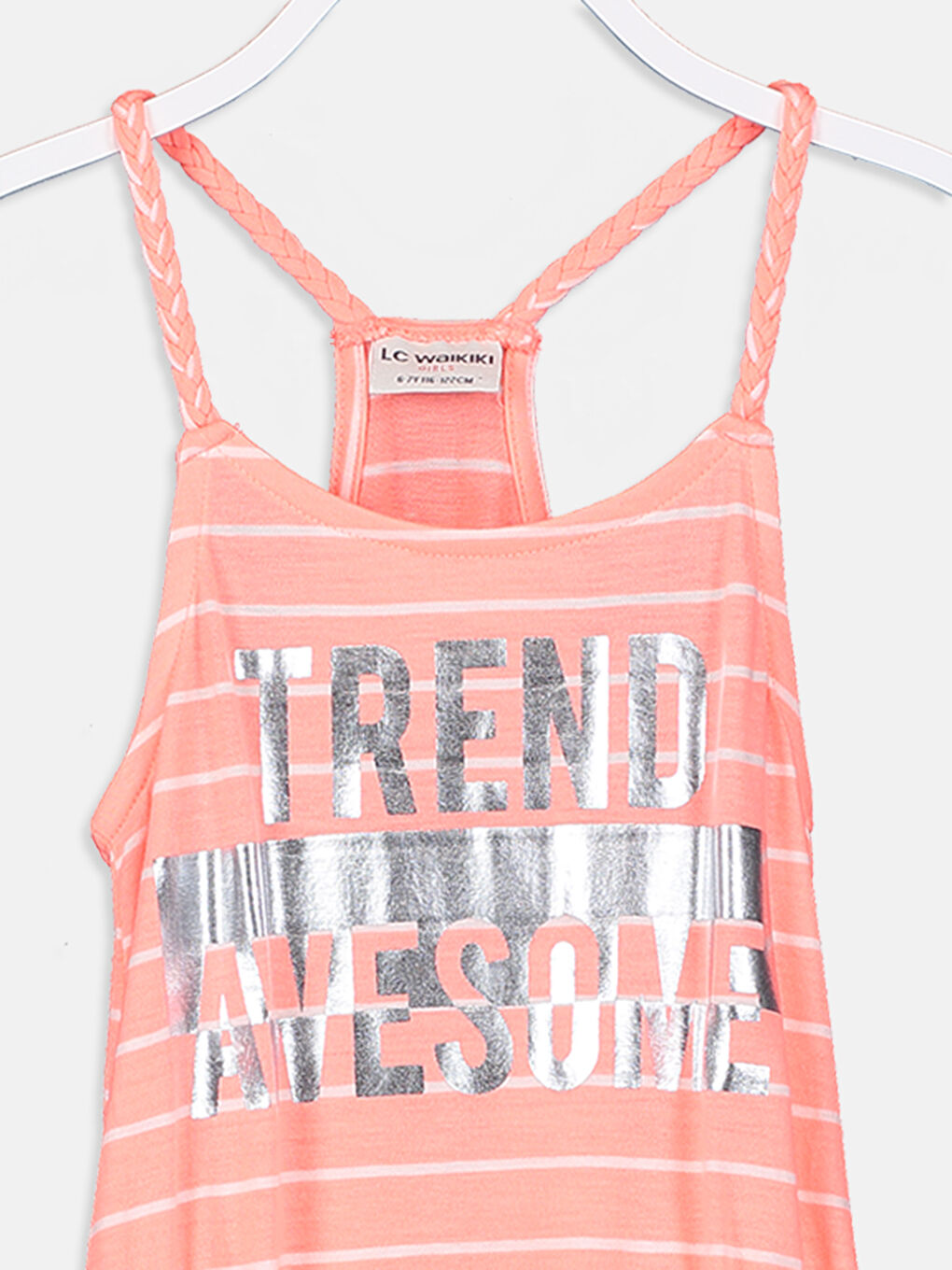 Mercan Bisiklet Yaka Kız Çocuk Elbise-2