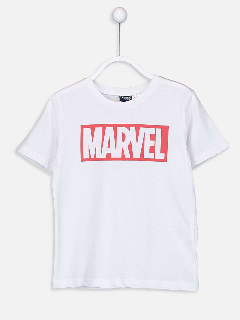 Boy's Marvel Cotton T-Shirt-1