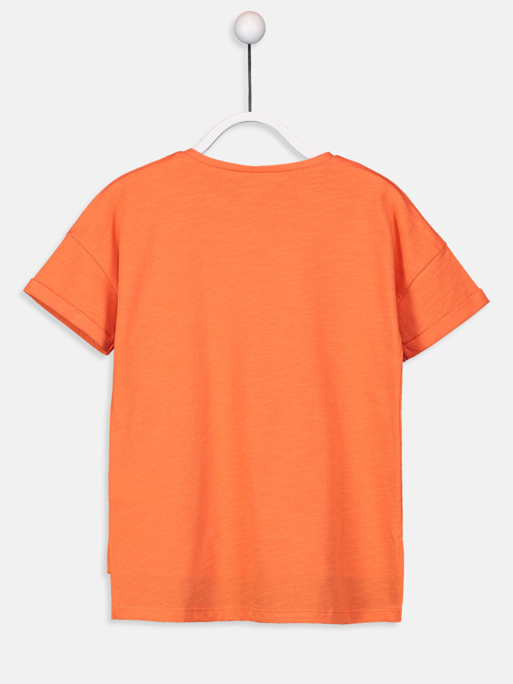 Девочки Оранжевый Футболка-1
