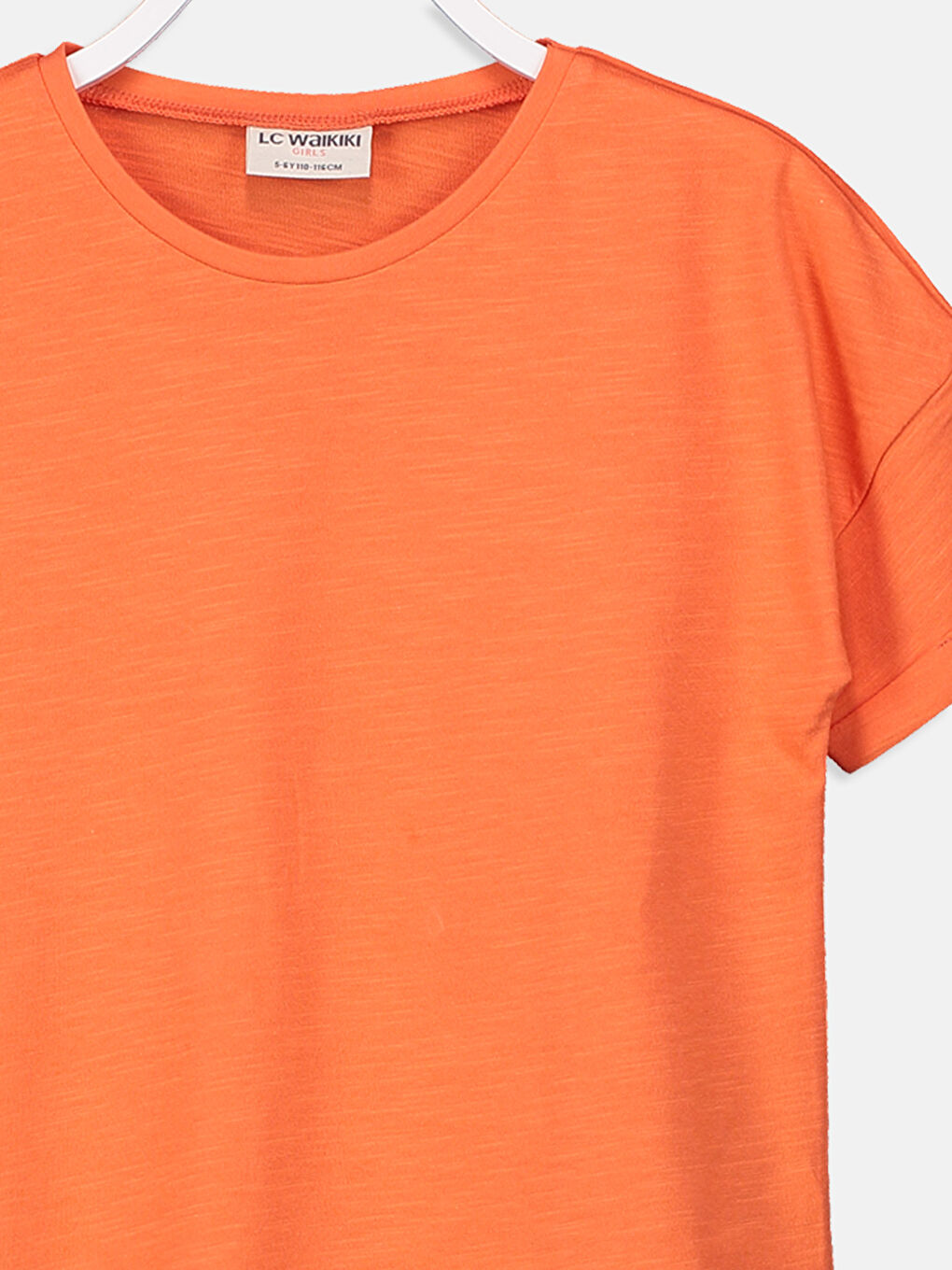 Девочки Оранжевый Футболка-2
