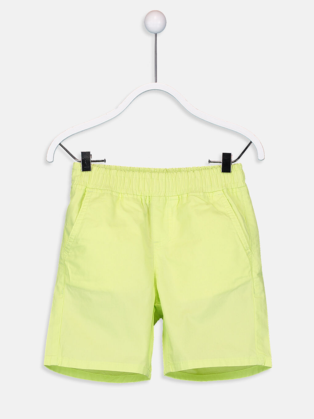 Yeşil Erkek Çocuk Poplin Şort
